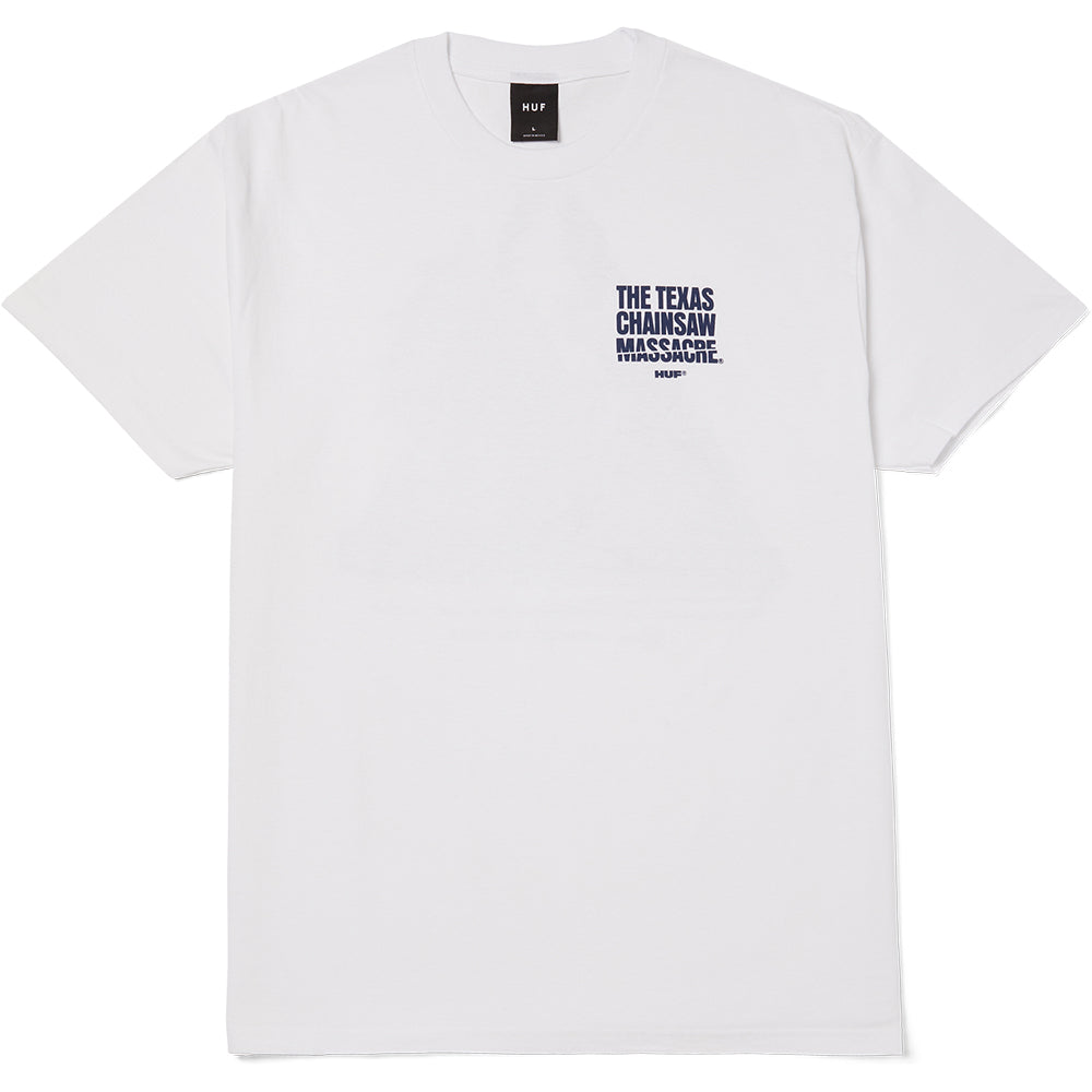 HUF x Texas Chainsaw Massacre Dual TT Short Sleeve Tee White