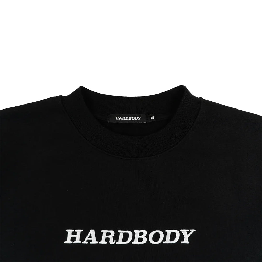 Hardbody Classic Logo Crew Neck Black