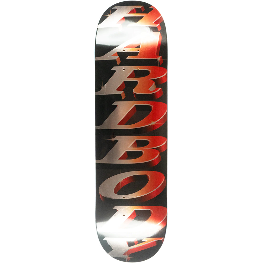 Hardbody Stacked Red/Black Deck 8.5" Short