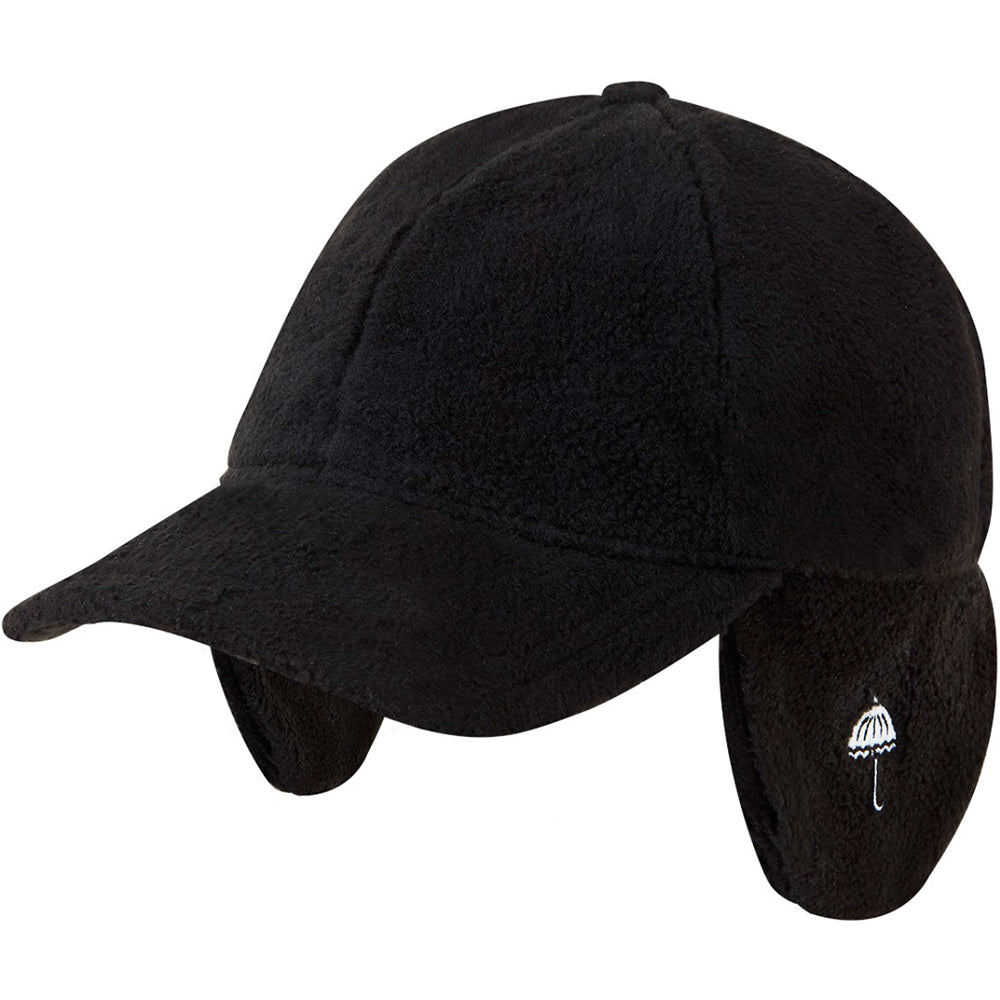 Hélas Earflap Cap Black