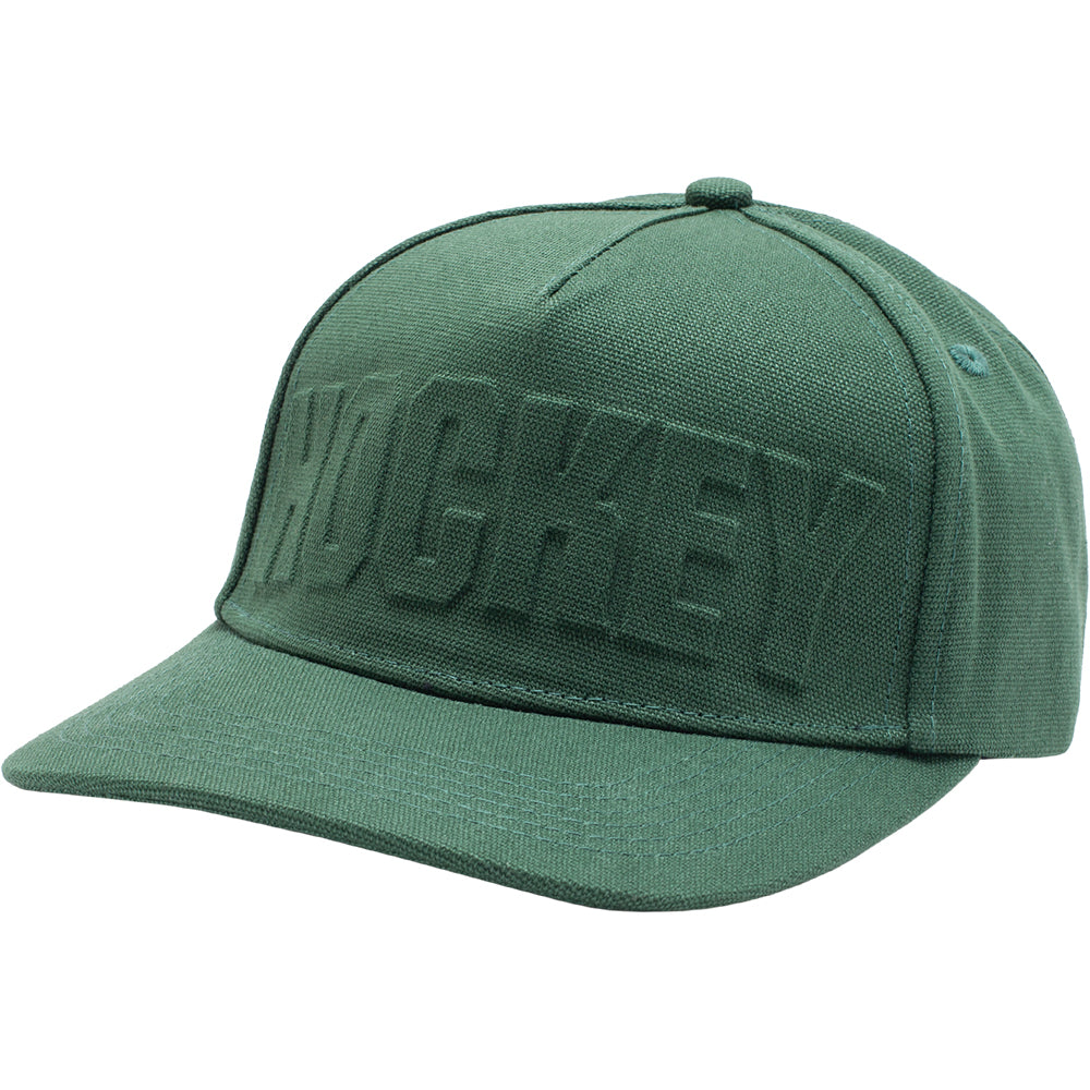 Hockey Embossed Hat Forest Canvas