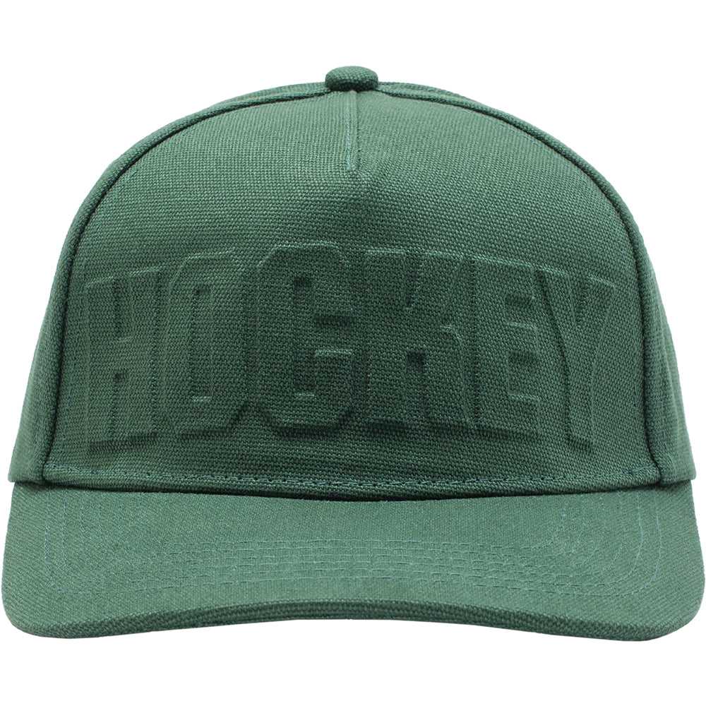 Hockey Embossed Hat Forest Canvas