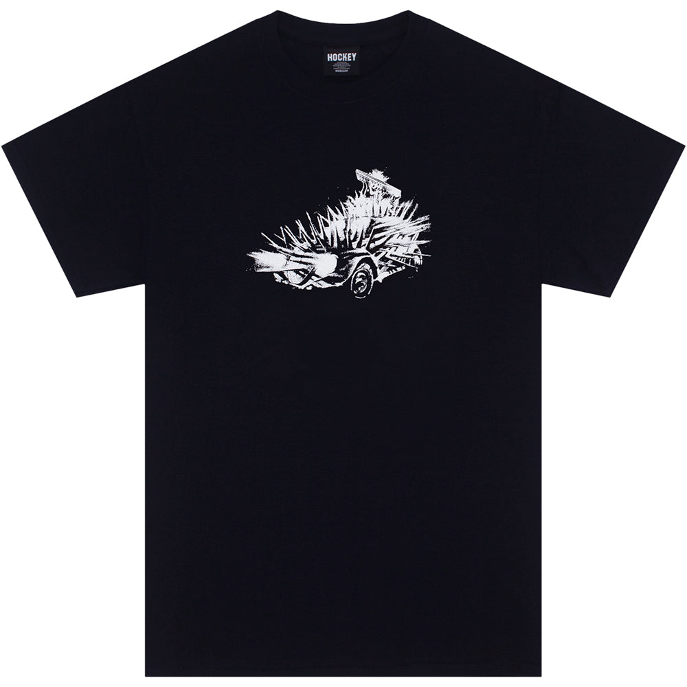 Hockey Spike Tee Black