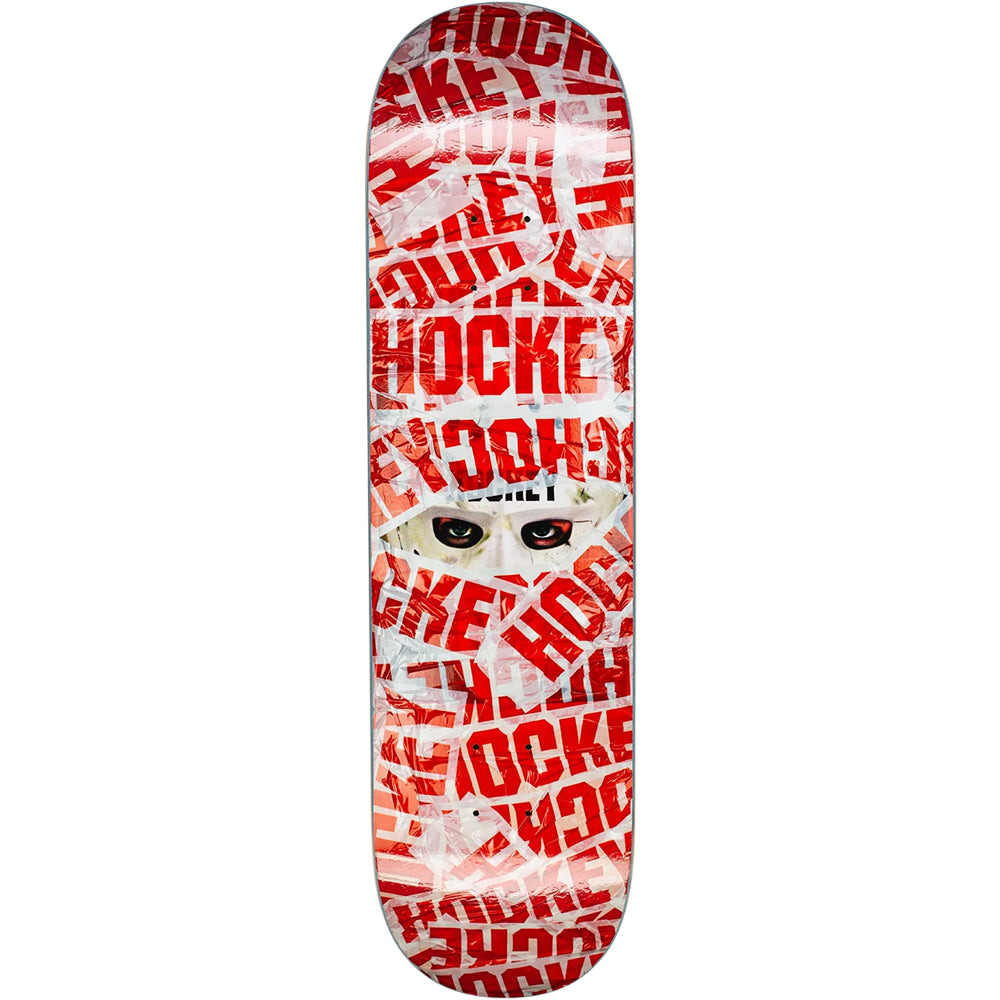 Hockey War All Over Shape 2 Skateboard Deck 8.375"