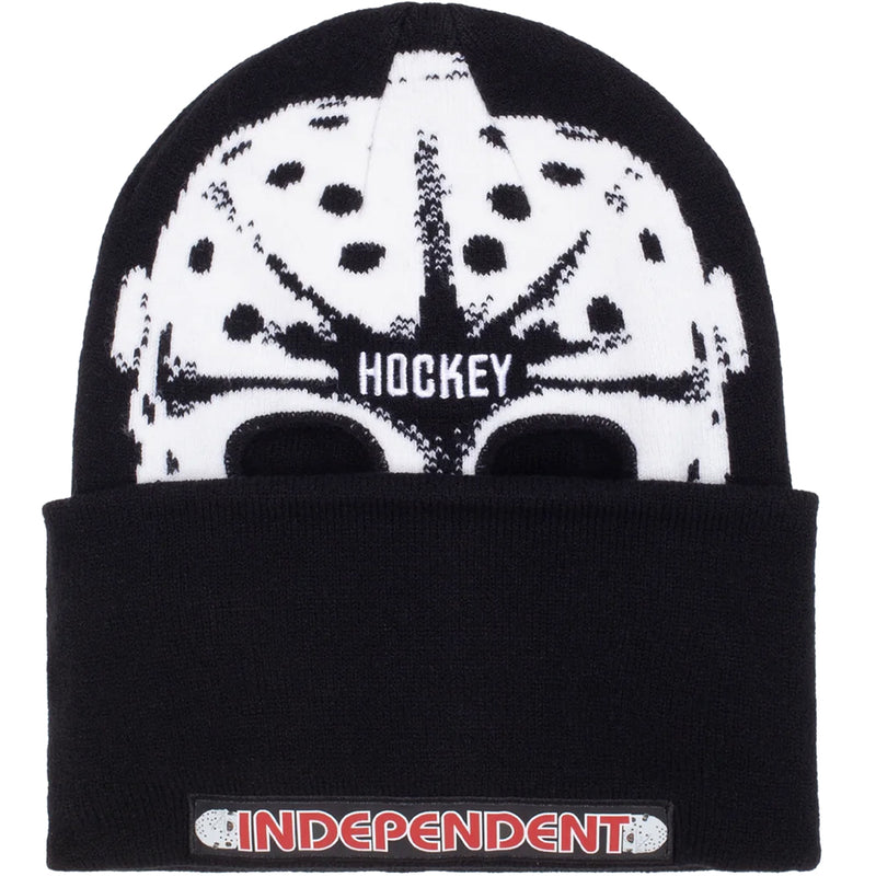 Hockey x Independent Hockski Mask Beanie Black/White | NOTE shop