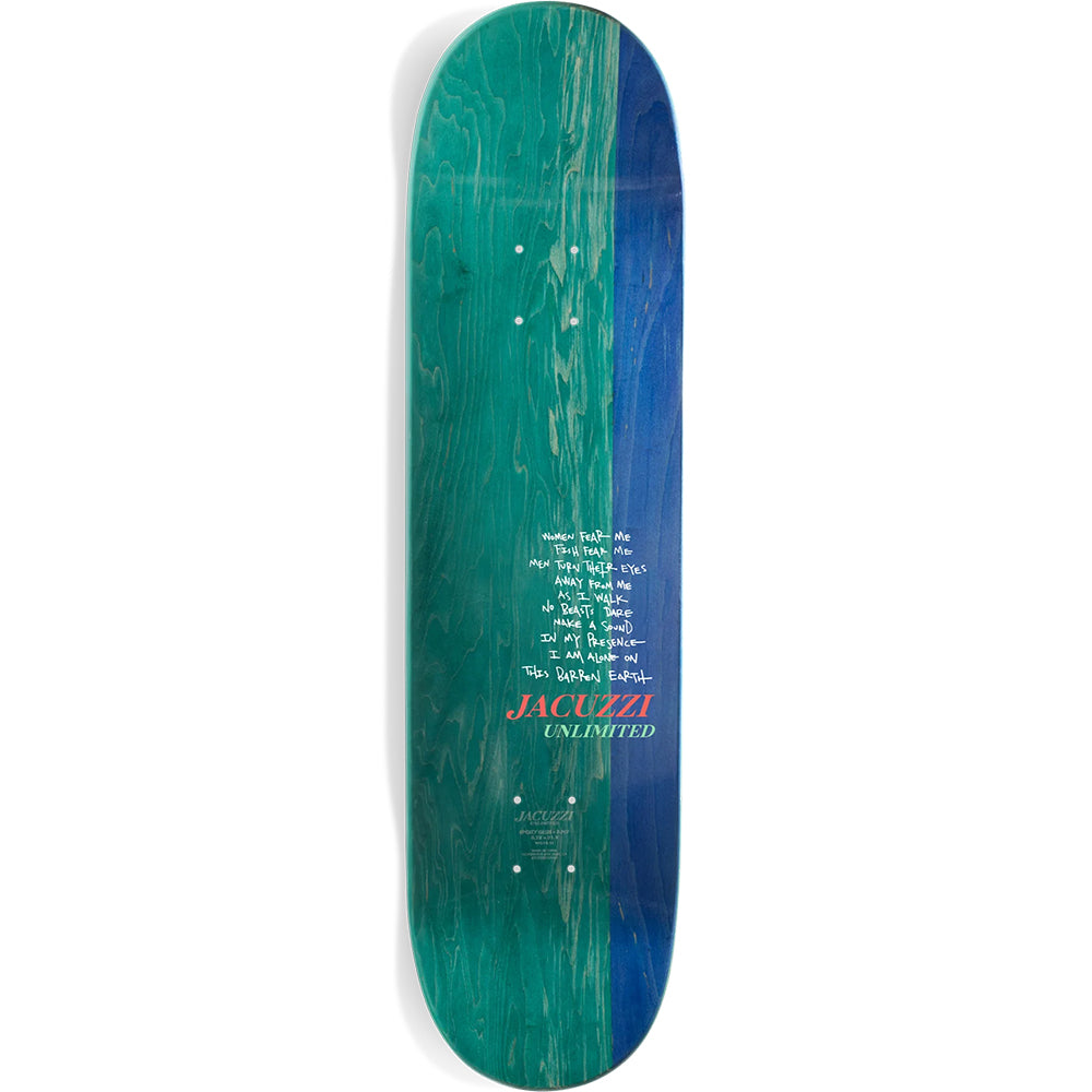 Jacuzzi Unlimited Fish Bowl Skateboard Deck 8"