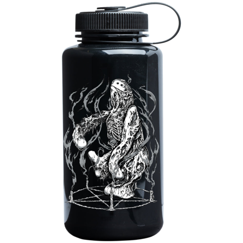 Krooked Necroshmoo Water Bottle Opaque Black/Multi