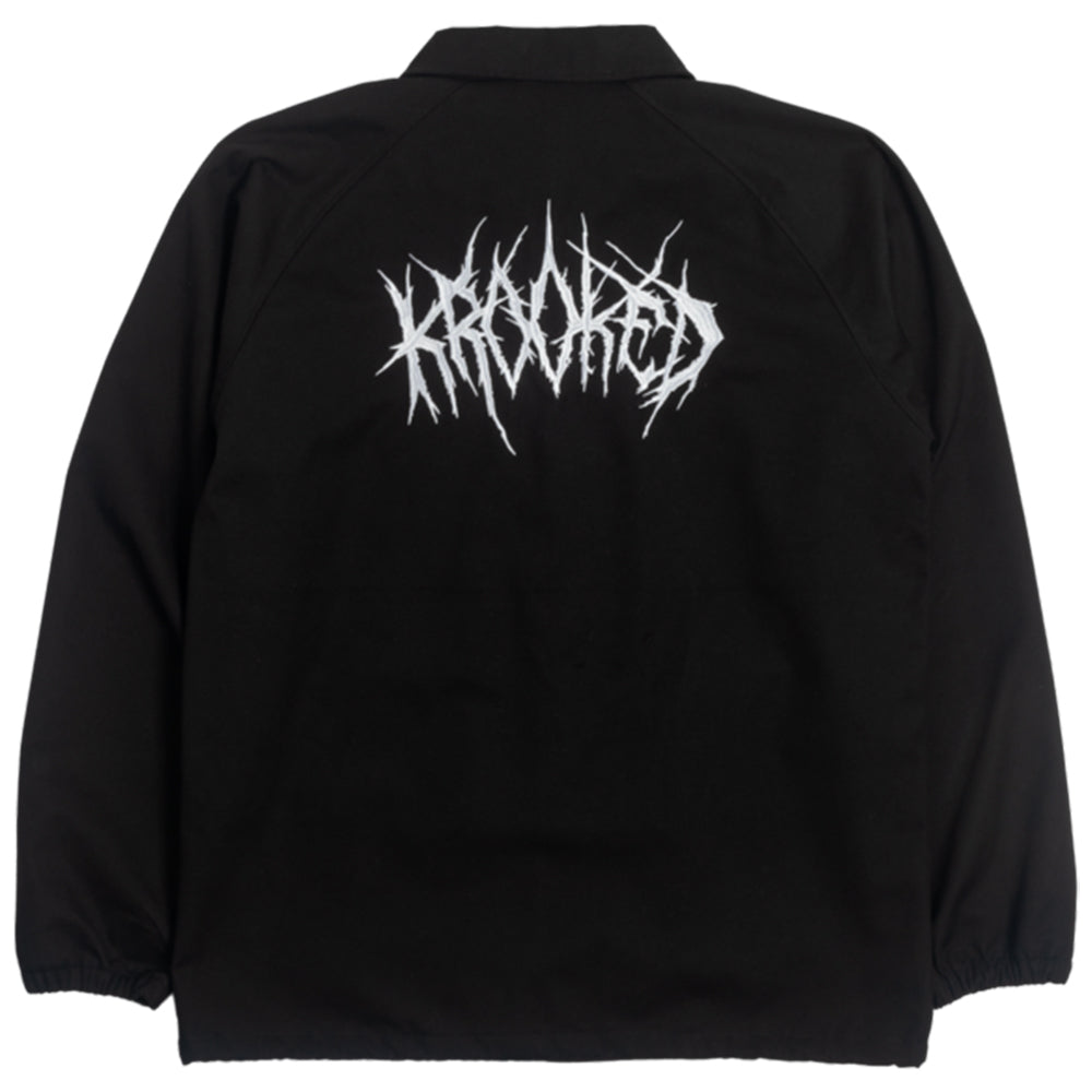 Krooked Necro Skript Jacket Black/White