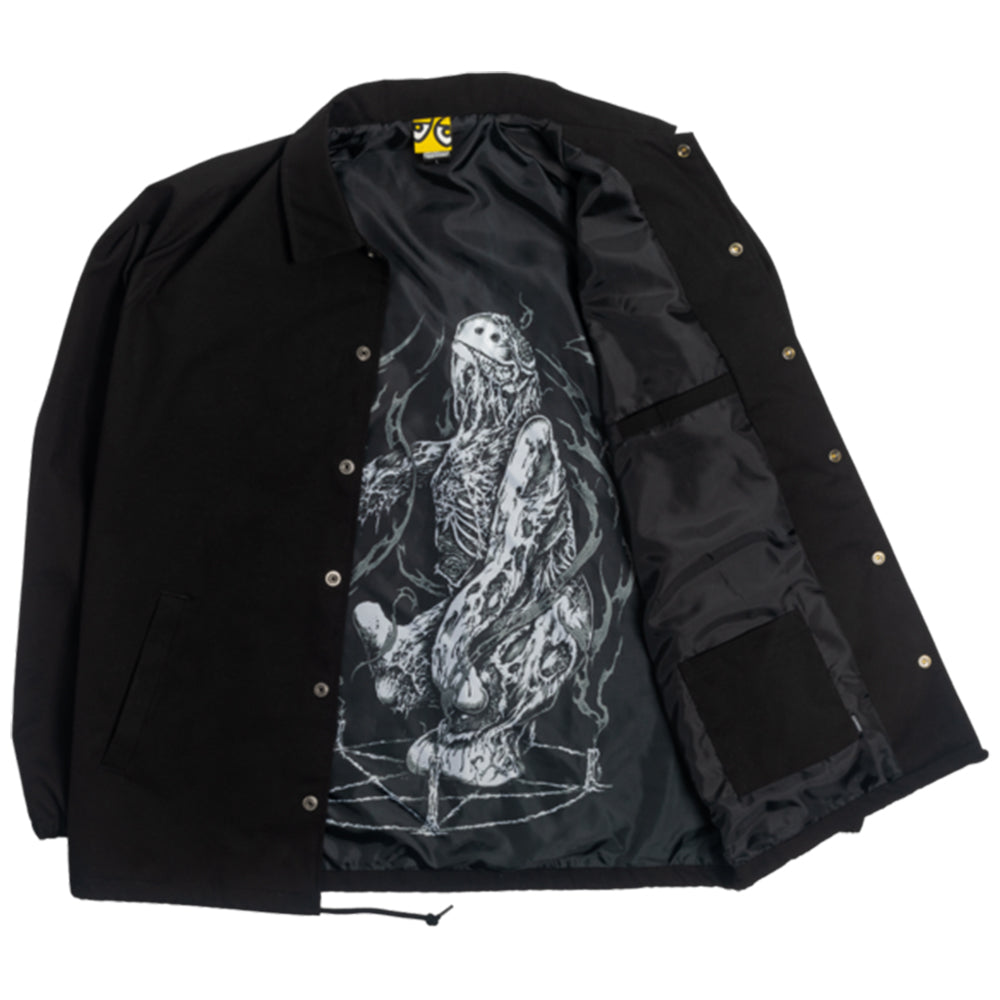 Krooked Necro Skript Jacket Black/White