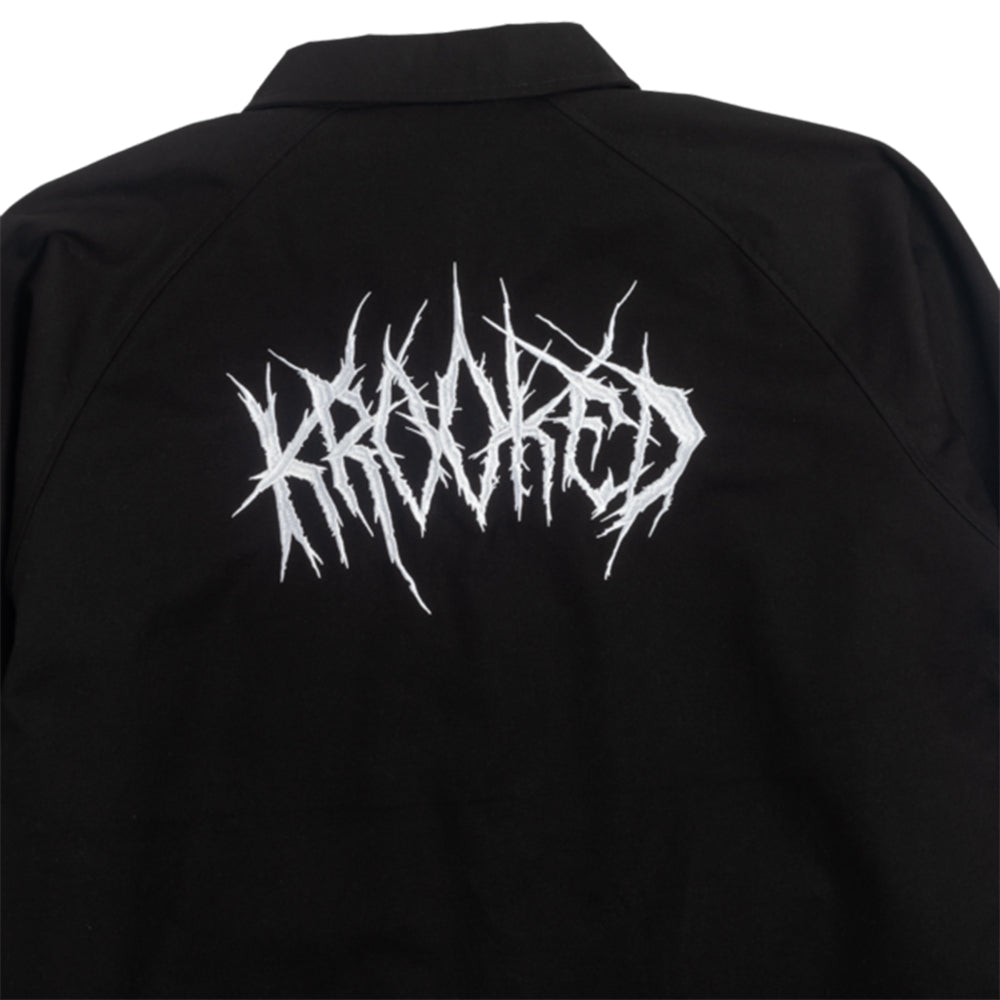 Krooked Necro Skript Jacket Black/White