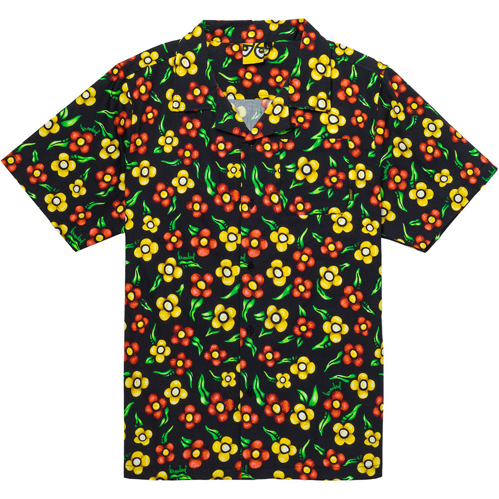 Krooked Aloha Flower Short Sleeve Shirt Multi