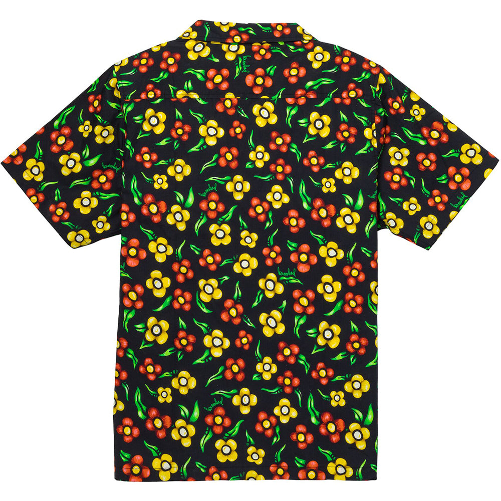 Krooked Aloha Flower Short Sleeve Shirt Multi