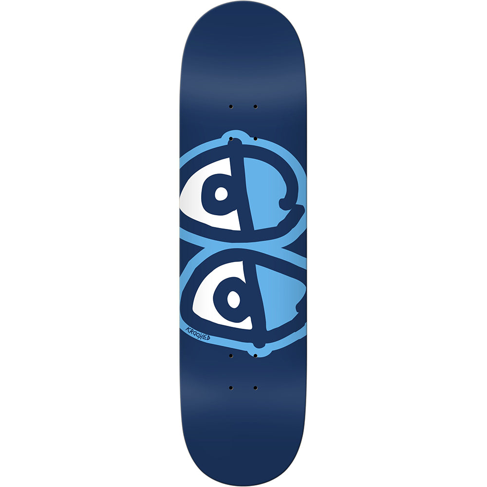 Krooked Deck Team Eyes Easy Rider Blue Deck 8.38"