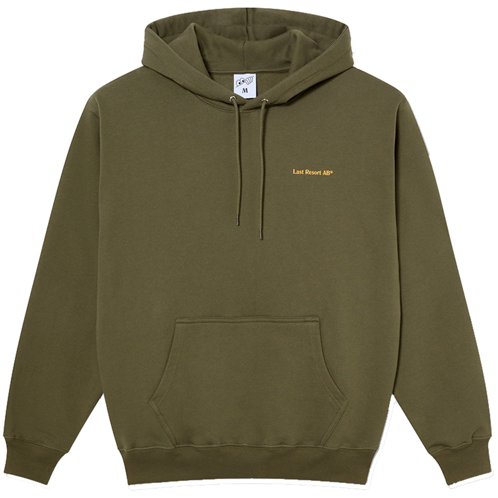 Last Resort AB Atlas Monogram Hoodie Tactile Green