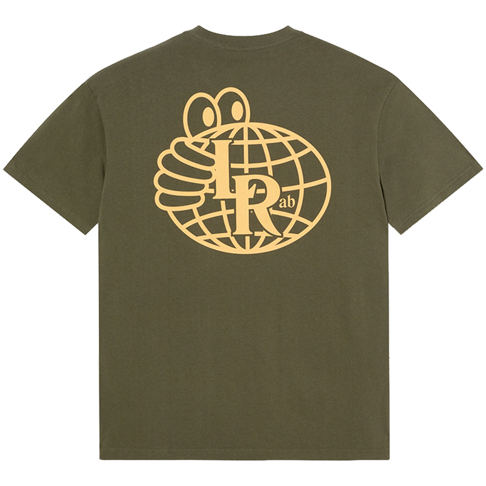 Last Resort AB Atlas Monogram Tee Tactile Green