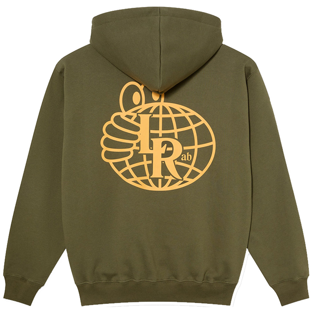 Last Resort AB Atlas Monogram Hoodie Tactile Green