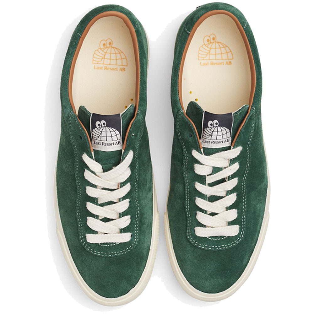 Last Resort AB VM001 LO Suede Shoes Elm Green/White