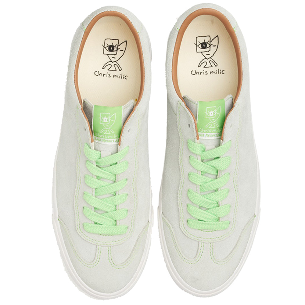 Last Resort AB VM004 Milic Suede Green Tint/White