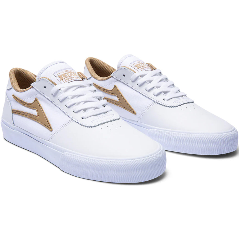 Lakai Manchester Shoes White Leather