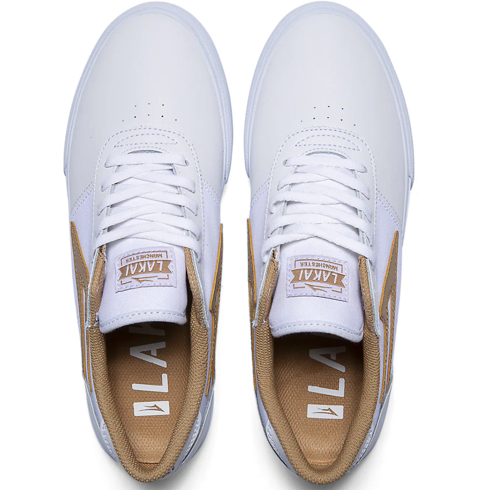 Lakai Manchester Shoes White Leather