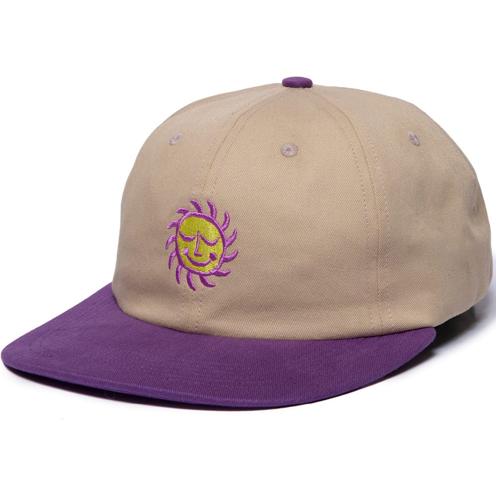 Lakai Sunny Polo Hat Tan/Purple