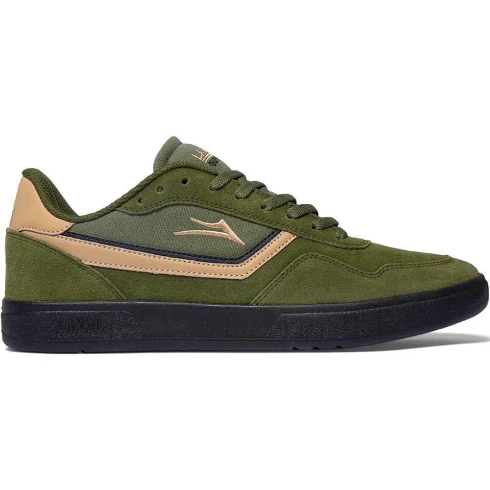 Lakai Terrace Shoes Olive Suede