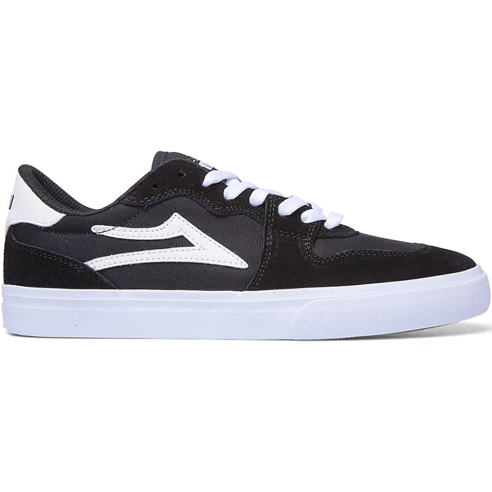 Lakai York Shoes Black/White Suede