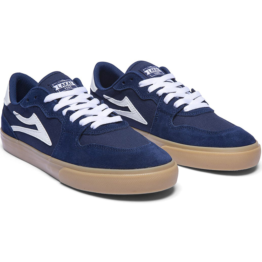 Lakai York Shoes Navy/Gum Suede