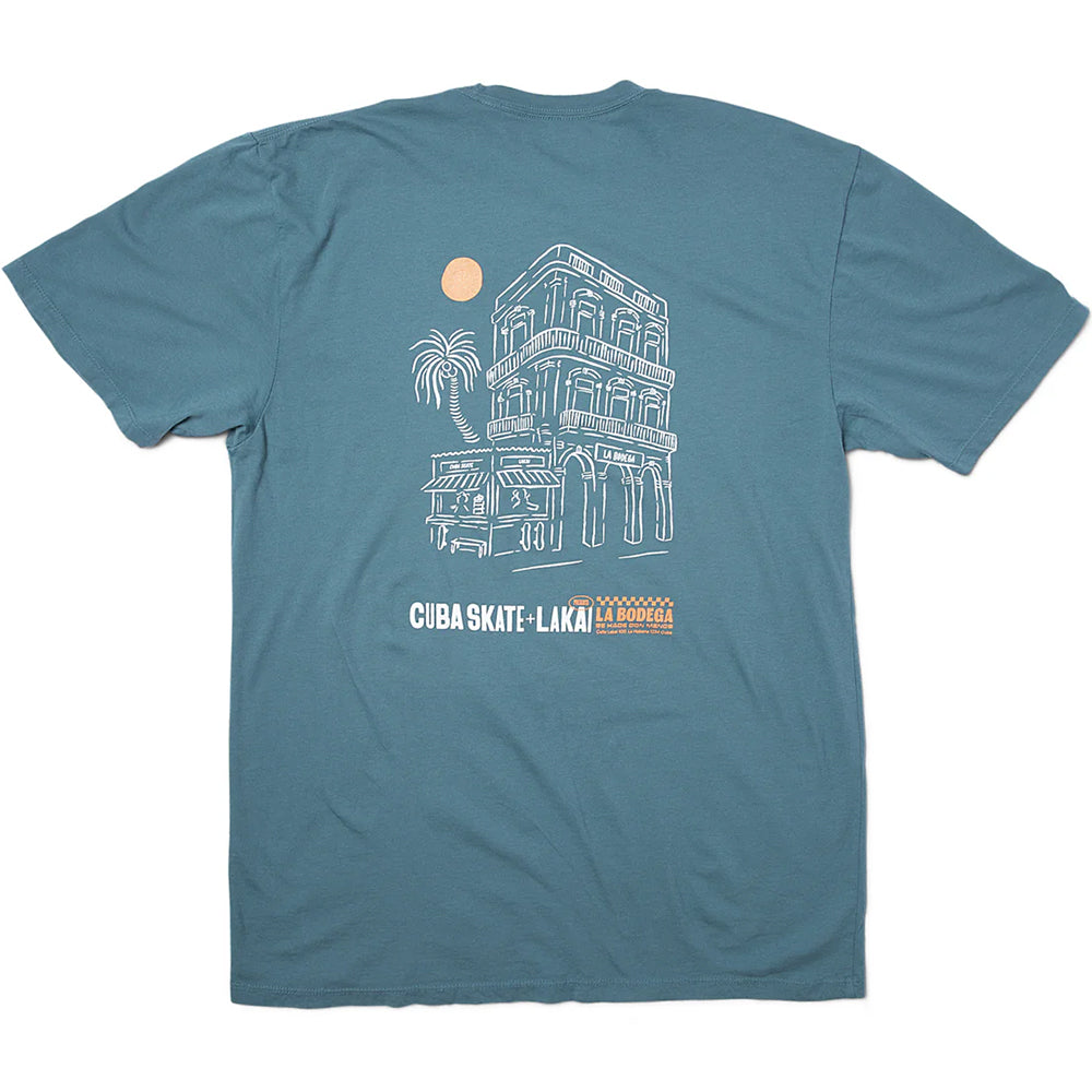 Lakai x Cuba Skate La Bodega Tee Mint