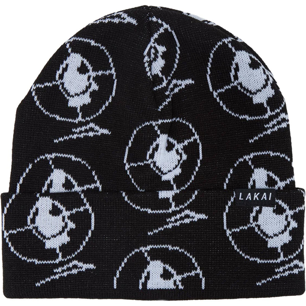 Lakai x Public Enemy Sniper Logo Beanie Black