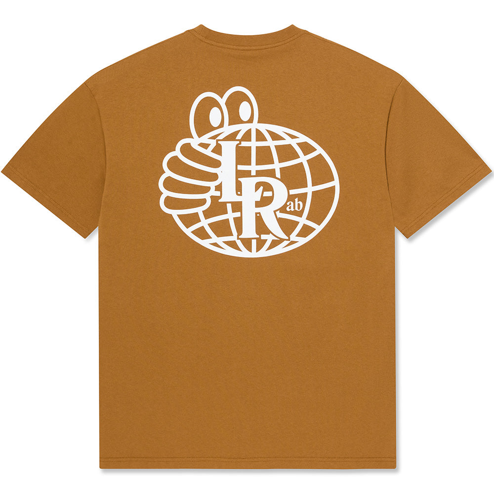 Last Resort AB Atlas Monogram Tee Golden Brown/White