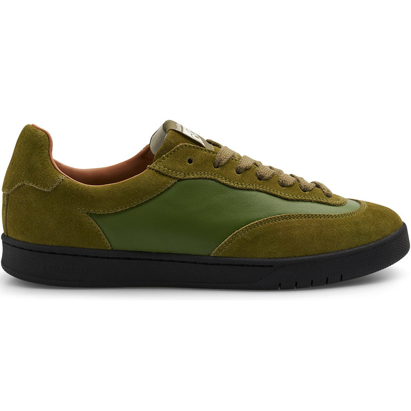 Last Resort AB CM001 Suede/Leather Lo Shoes Cedar Green/Black