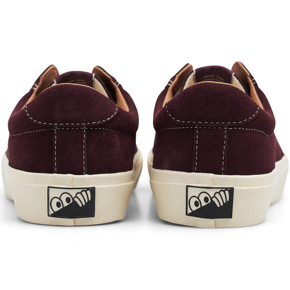 Last Resort AB VM001 LO Suede Shoes Fig Red/White