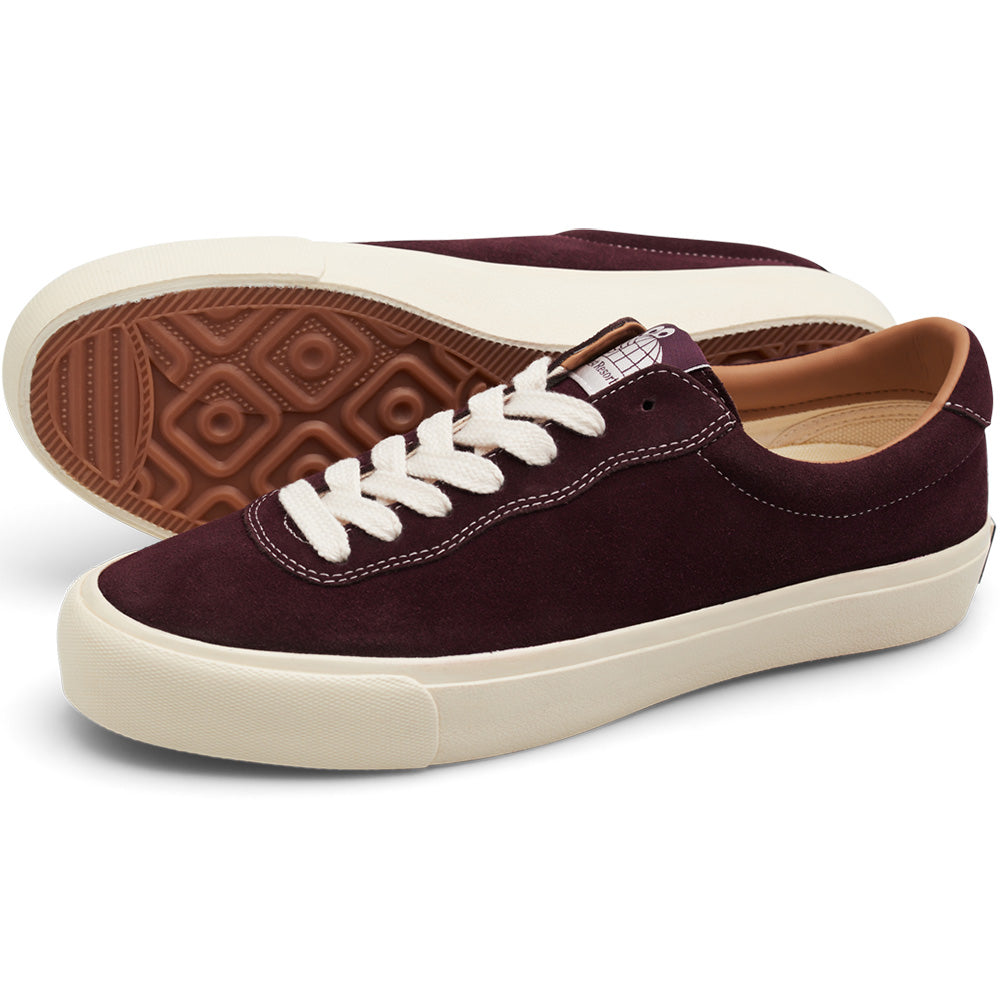 Last Resort AB VM001 LO Suede Shoes Fig Red/White