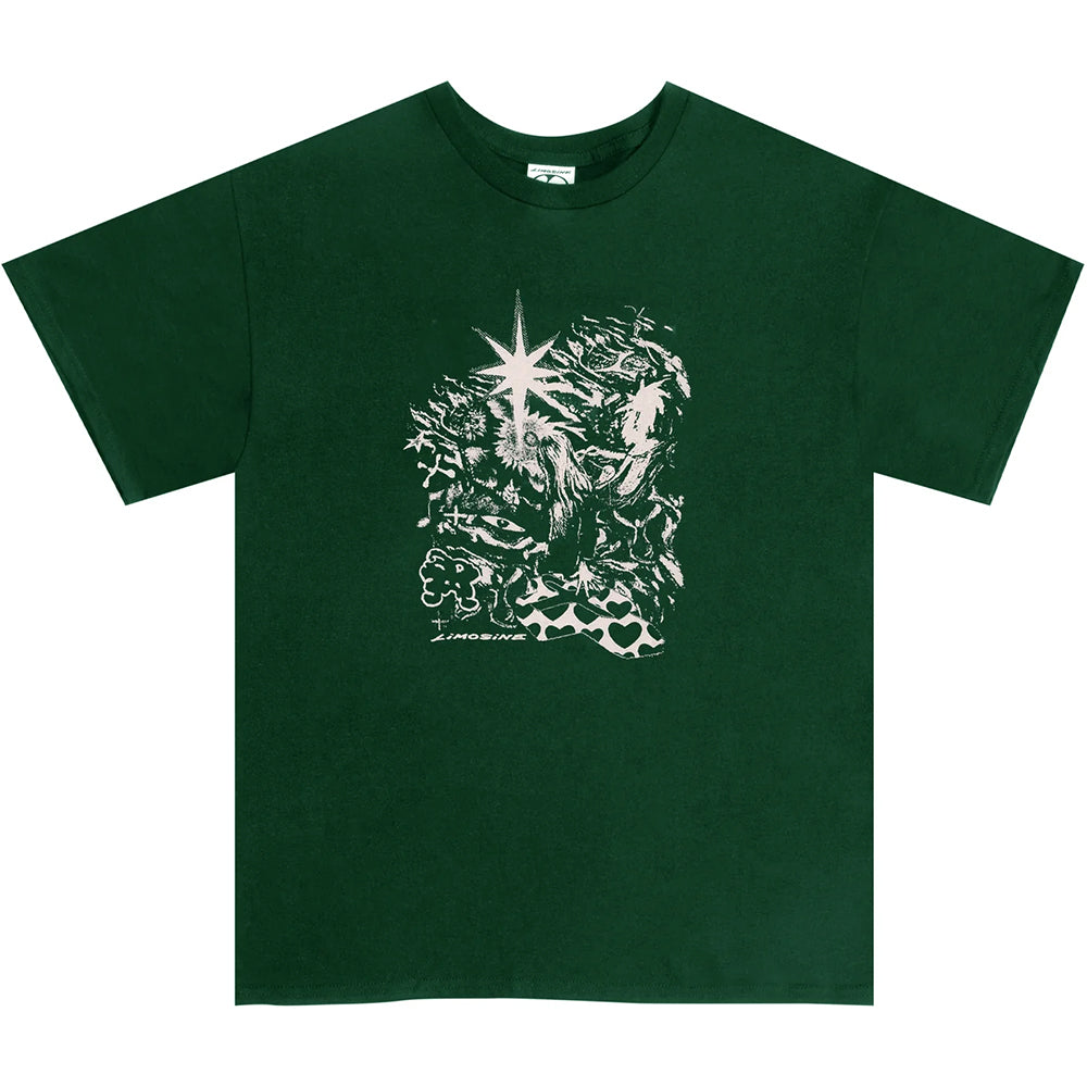 Limosine Hail Fail Tee Forest Green