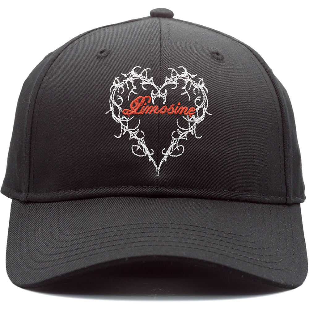 Limosine Heart Hat Black