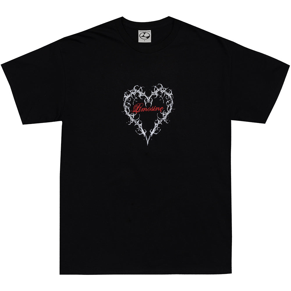 Limosine Heart Tee Black