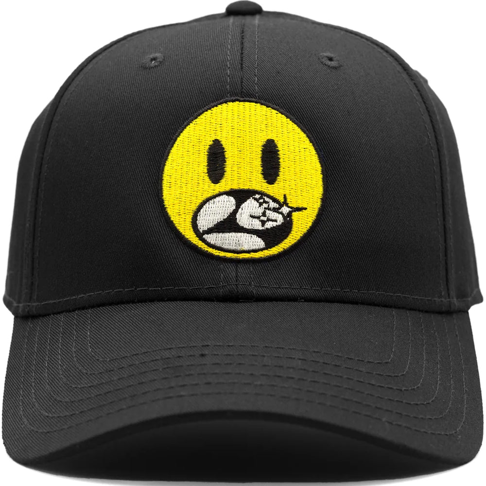 Limosine Smiley Hat Black