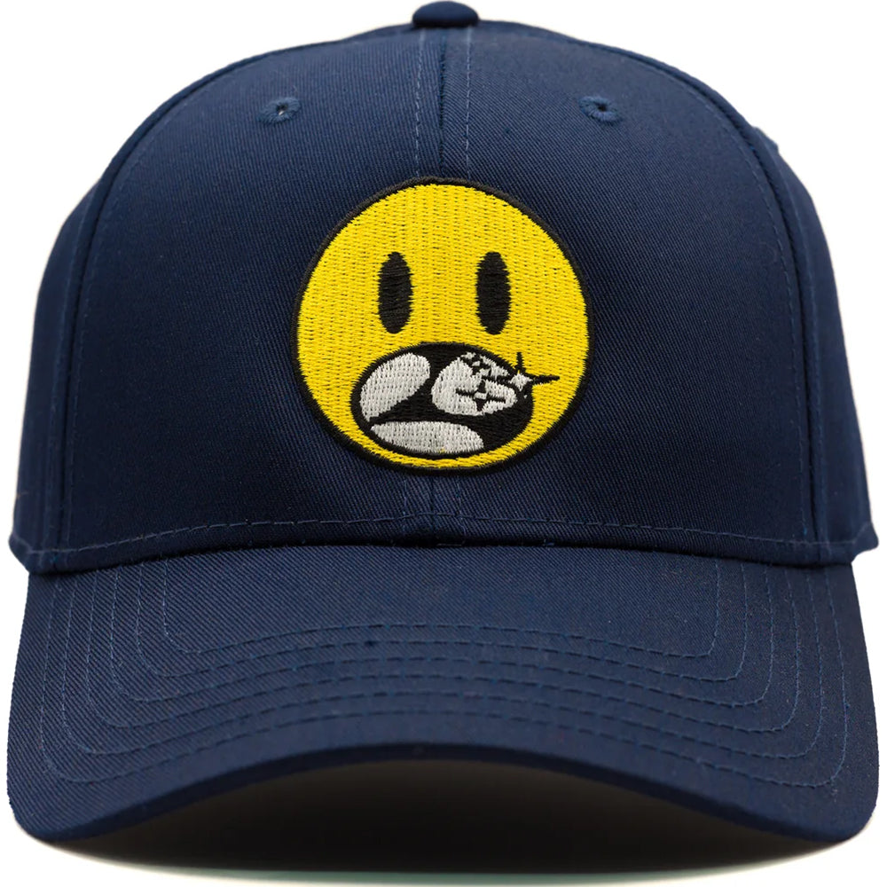 Limosine Smiley Hat Navy