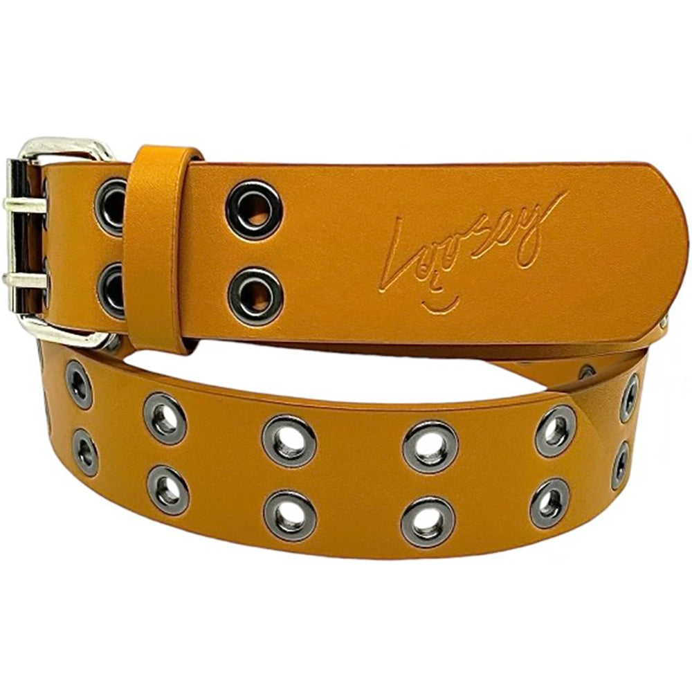 Loosey Camel Grommet Belt