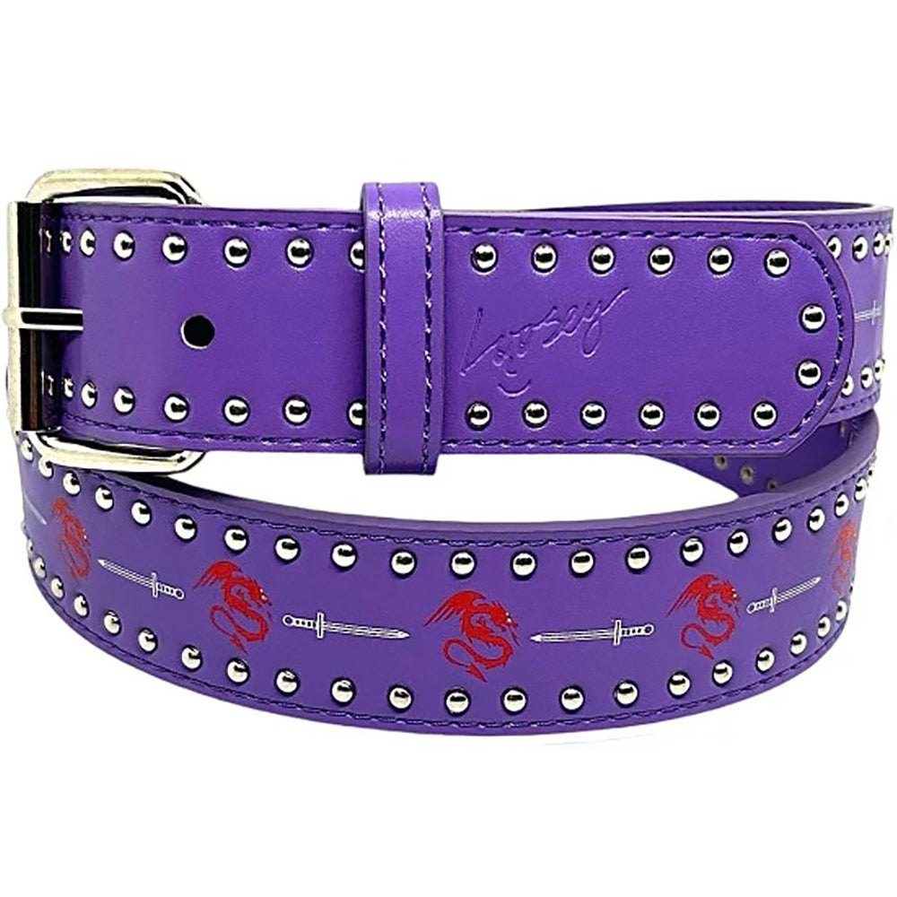 Loosey Midieval Belt Purple