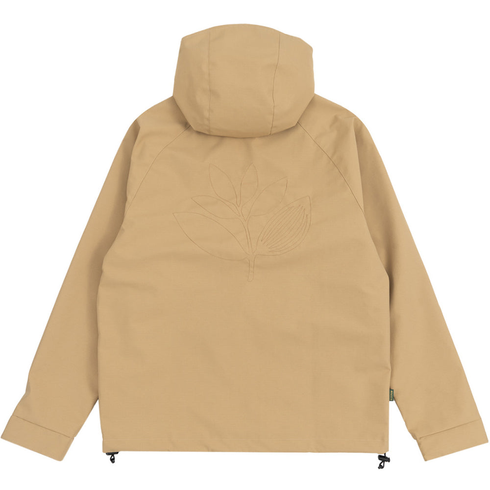 Magenta Storm Parka Beige