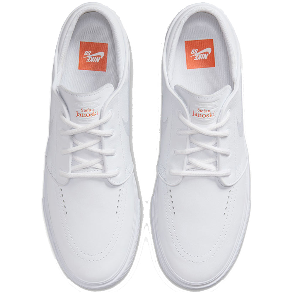 Nike SB Orange Label Zoom Janoski OG+ ISO White/White-White-White