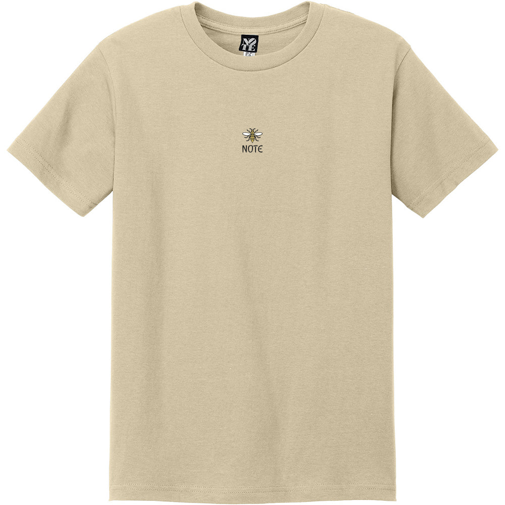 NOTE Emblem T Shirt Sand