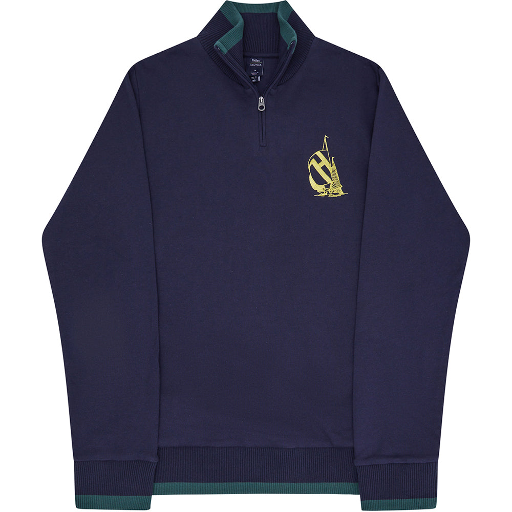 Nautica x Hélas Quarter Zip Navy