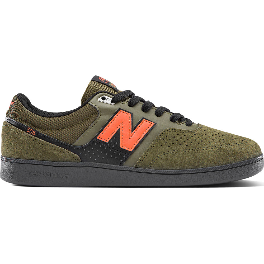 New Balance Numeric Brandon Westgate 508 Shoes Olive/Burnt Orange