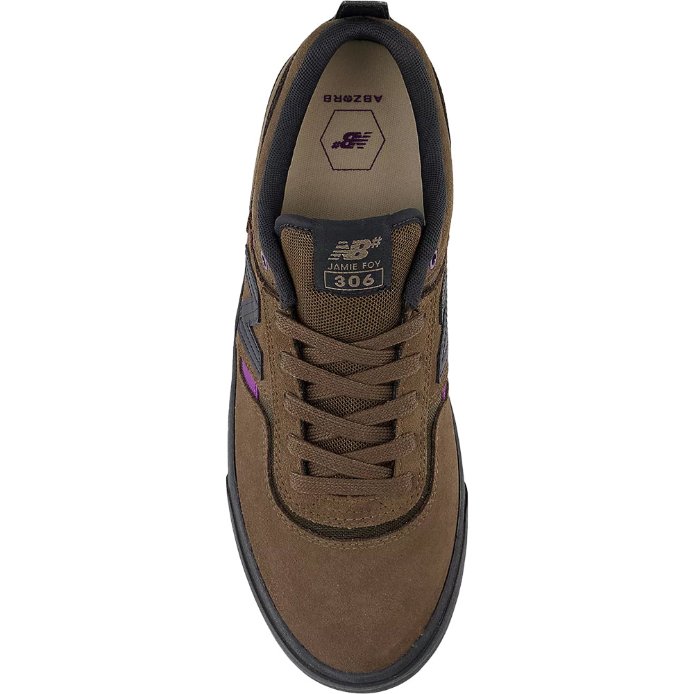 New Balance Numeric Jamie Foy 306 Shoes Brown/Purple