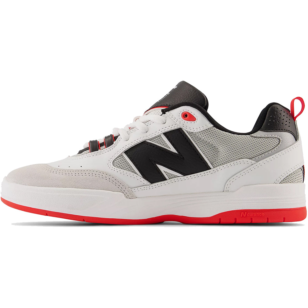 New Balance Numeric Tiago Lemos 808 Shoes White/Black/Red