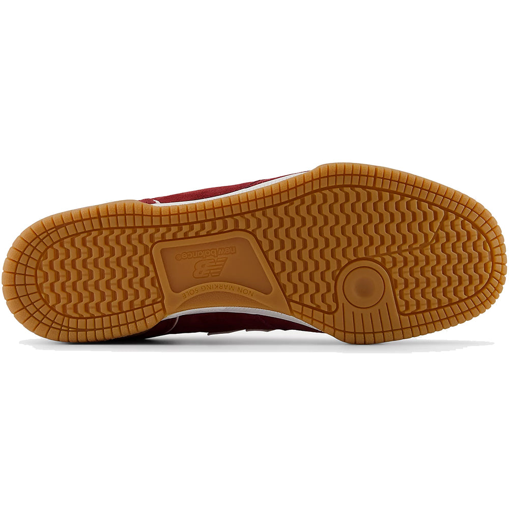 New Balance Numeric Tom Knox 600 Shoes Burgundy/White