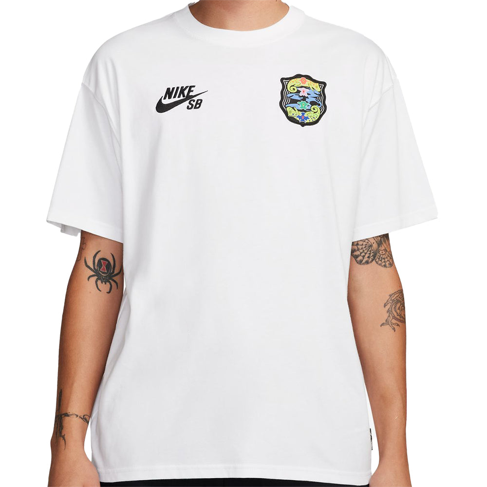 Nike SB Agnostic Skate T Shirt White